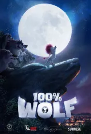 Постер к 100% Волк смотреть онлайн на HD Rezka