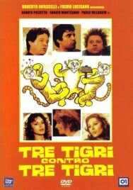 Постер к Три тигра против трех тигров смотреть онлайн на HD Rezka